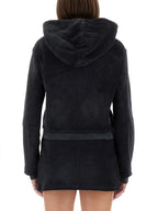 Alexander Wang Women Cotton Terry Sweatshirt With Zipper