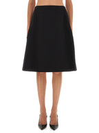 Alexander Mcqueen Women Flared Midi Skirt