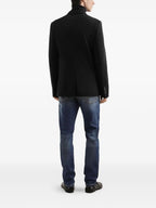 Dolce & Gabbana Men Double-Breasted Wool Blazer