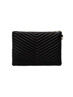 Saint Laurent Women Cassandre Matelassé Leather Tablet Pouch