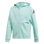 adidas Originals Big Girl's ID Stadium Hooded Track Jacket - Clear Mint
