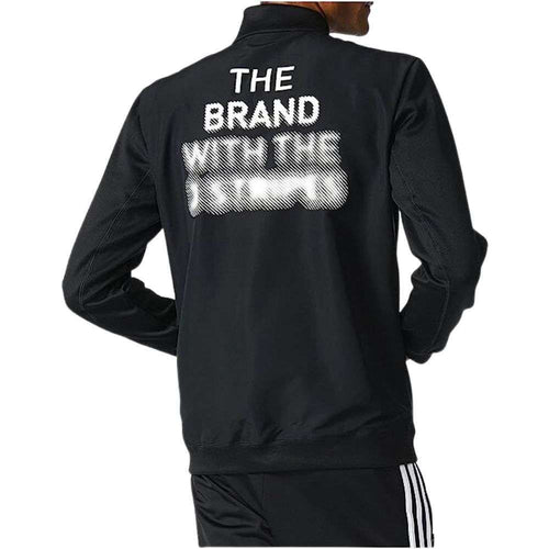 adidas Originals 男款运动夹克 - 黑色