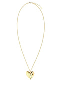 Amina Muaddi Women Heartbreaker Necklace Gold Base