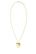 Amina Muaddi Women Heartbreaker Necklace Gold Base