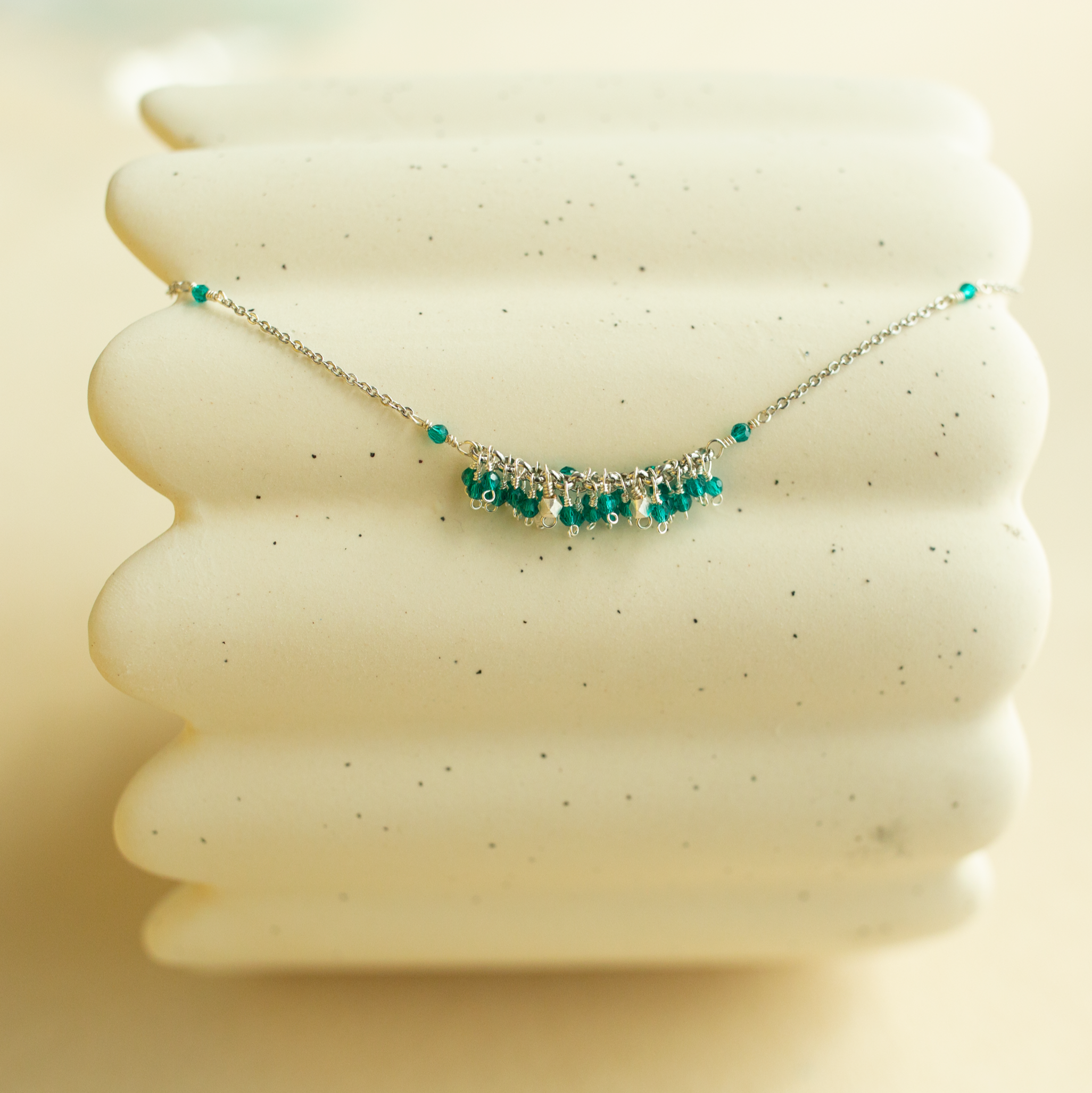 Black Spinel Reign Necklace