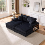 Convertible Sectional Sofa, Sleeper Oversized Living Room Lounge