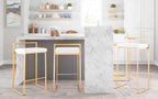 Fuji - Contemporary / Glam & Quality Construction Barstool