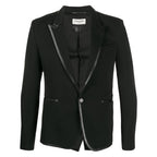 Saint Laurent Black Jackets - Blazers Men
