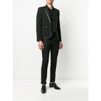 Saint Laurent Black Jackets - Blazers Men