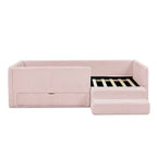 Safe Kids Bed With Guardrails And Storage