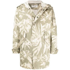 Saint Laurent Green Coats - Parkas Men