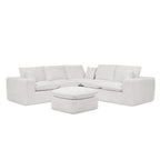 Sectional Sofa With Moveable Ottoman