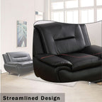 Leather Couches For Living Room Black Sofa And Loveseat Set