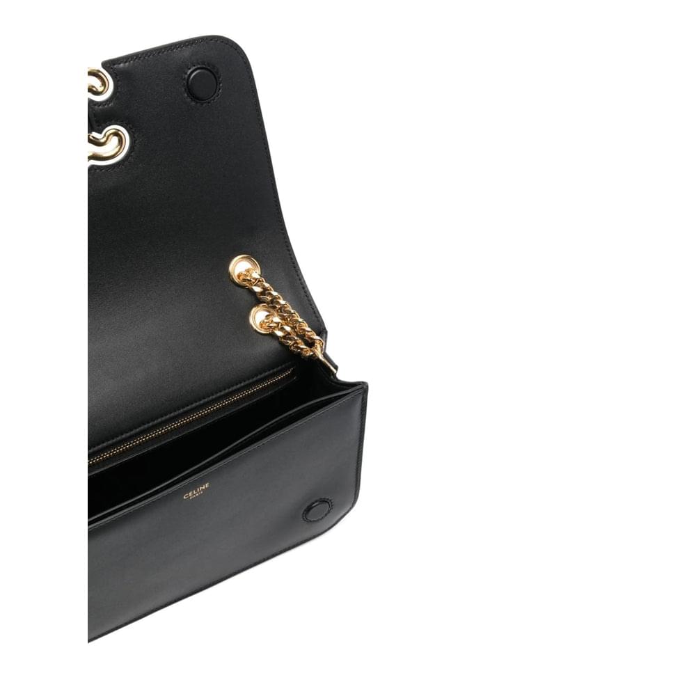 Celine Black Satchels & Cross Body Bags Women