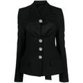 The Attico Black Jackets - Blazers Women