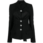 The Attico Black Jackets - Blazers Women