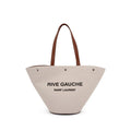 Saint Laurent Neutrals Tote Bags Women