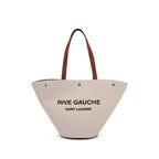 Saint Laurent Neutrals Tote Bags Women