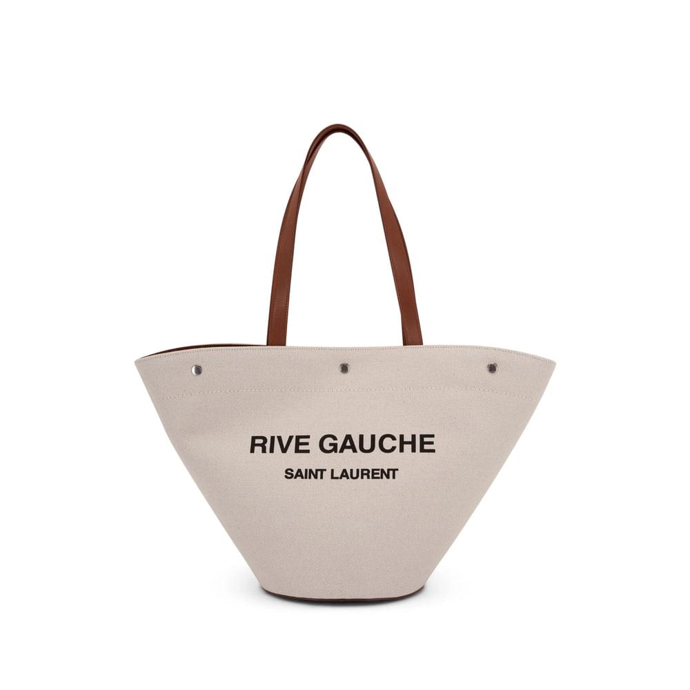 Saint Laurent Neutrals Tote Bags Women