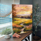 Misty River Wall Art