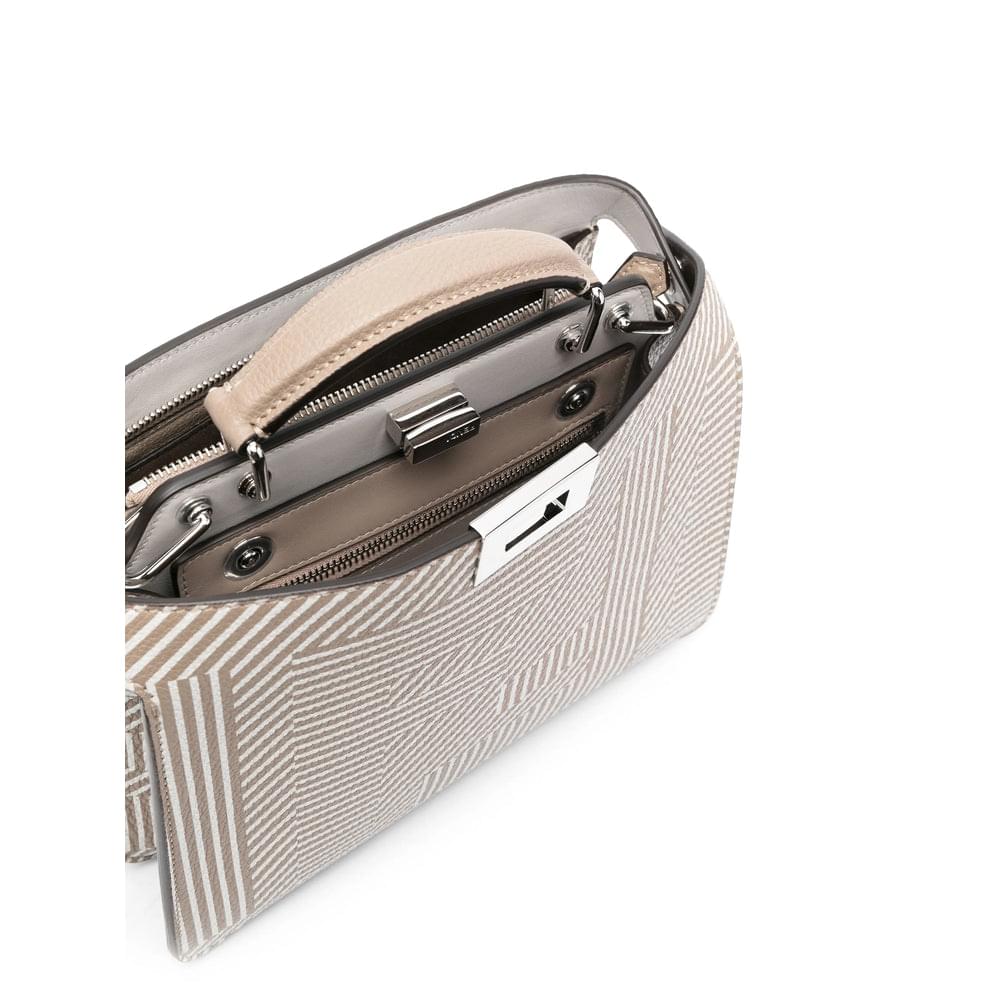 Fendi Neutrals Tote Bags Men