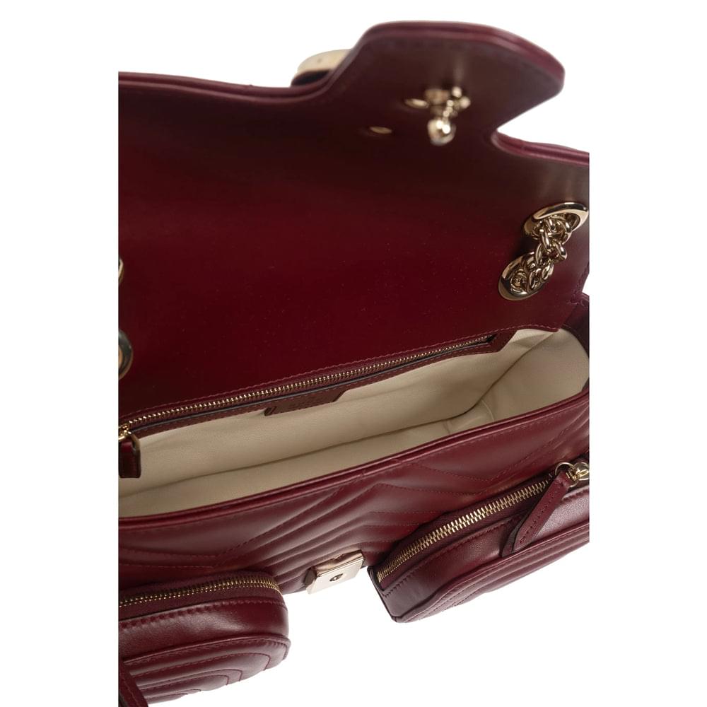 Gucci Red Shoulder Bags Women