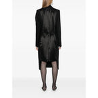 Prada Black Coats - Double Breasted & Peacoats Women