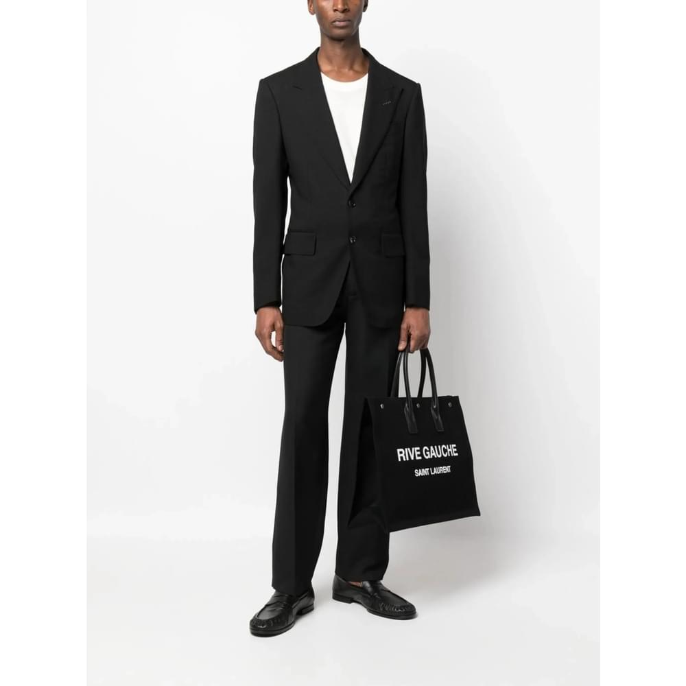 Saint Laurent Black Tote Bags Men