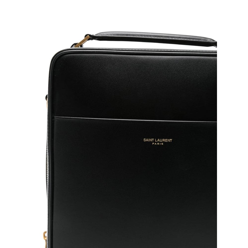 Saint Laurent Black Shoulder Bags Men