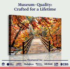 Crossing Autumn Wall Art