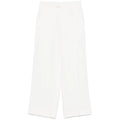 Ann Demeulemeester White Trousers - Straight Trousers Women