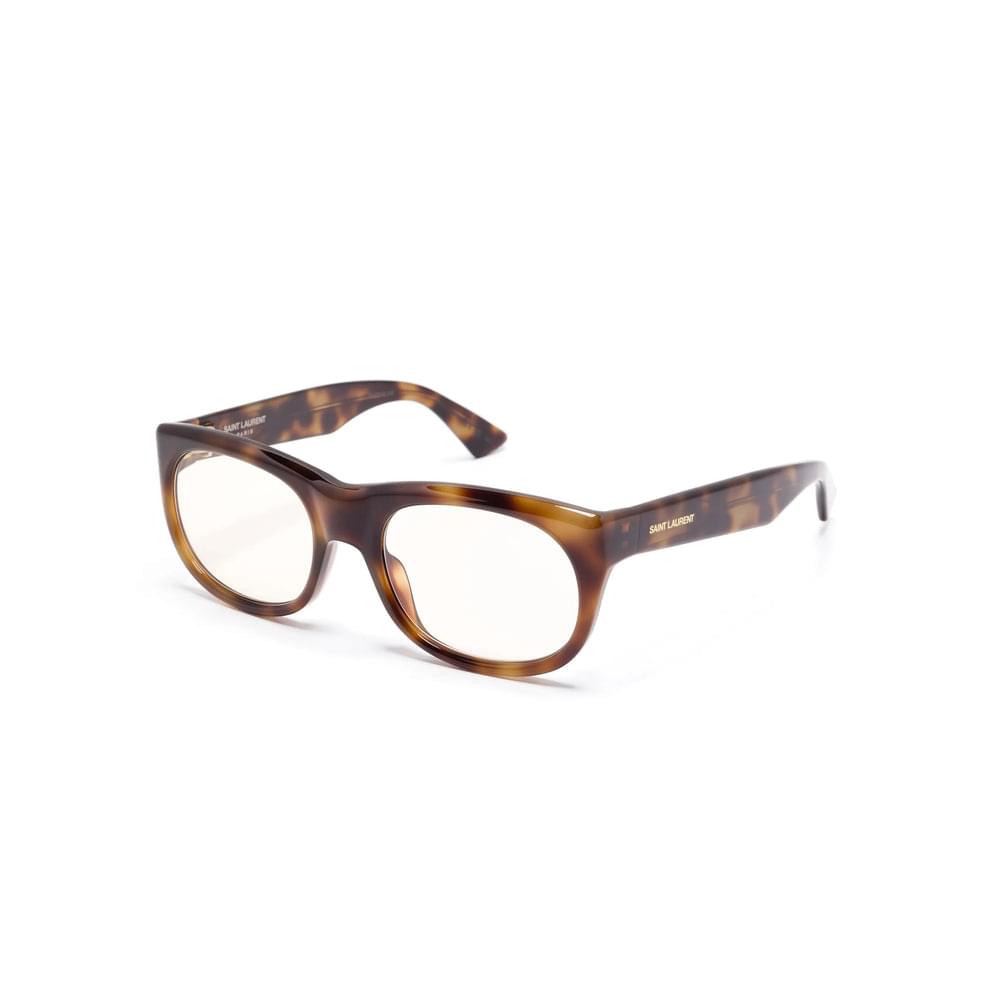 Saint Laurent Brown Glasses & Frames Men