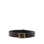 Saint Laurent Brown Belts Women