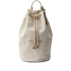 Prada Neutrals Backpacks Men