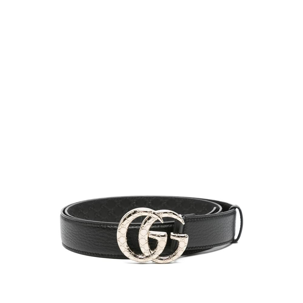 Gucci Black Belts Women