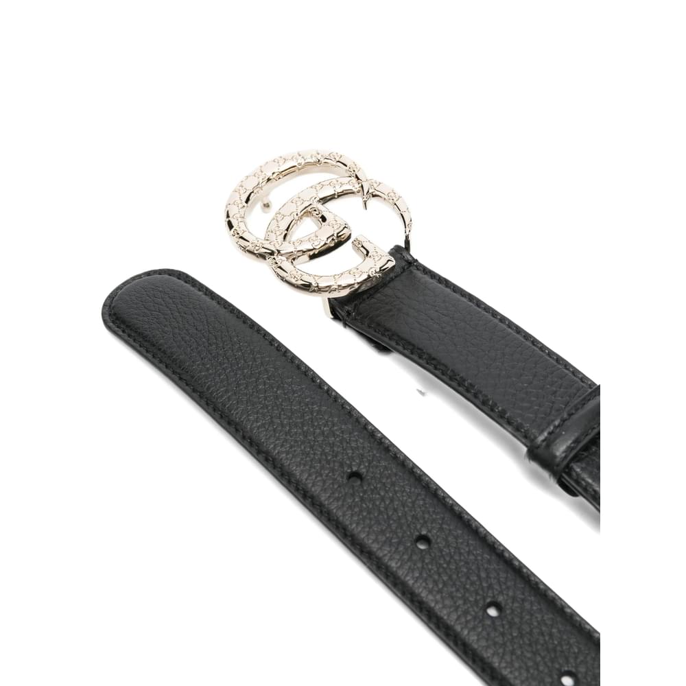 Gucci Black Belts Women