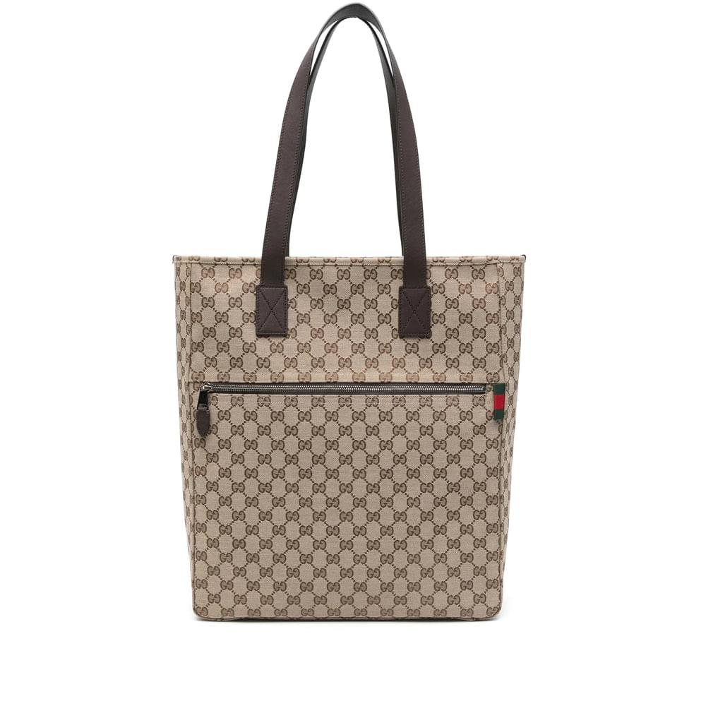 Gucci Neutrals Tote Bags Men