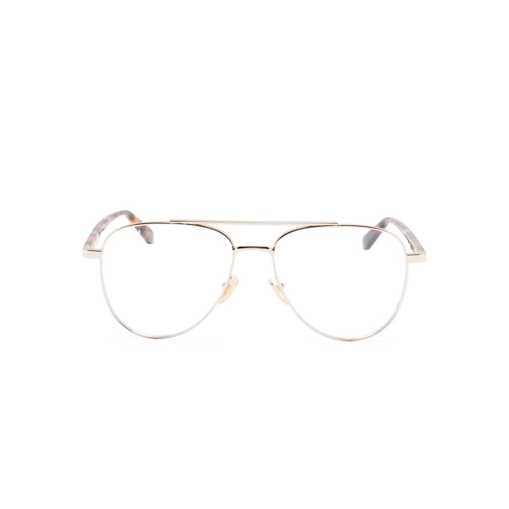 Gucci Gold Glasses & Frames Men