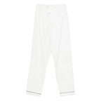 Prada White Trousers - Straight Trousers Women