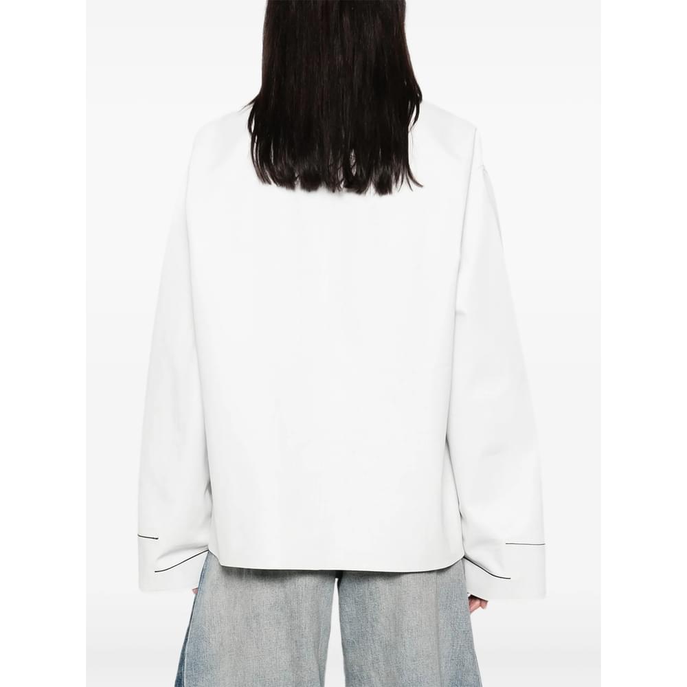 Prada White Jackets - Oversized Jackets Women