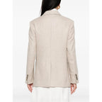 Max Mara Neutrals Jackets - Blazers Women