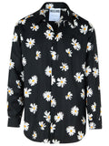 Moschino Black Silk Shirt Men