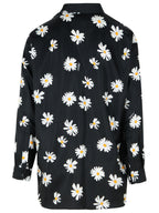 Moschino Black Silk Shirt Men