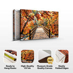 Crossing Autumn Wall Art