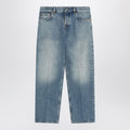 Gucci Straight Light Blue Jeans With Faded Effect Women