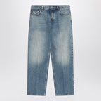Gucci Straight Light Blue Jeans With Faded Effect Women