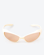 ZANE - Champagne Lenses, Cream Frame