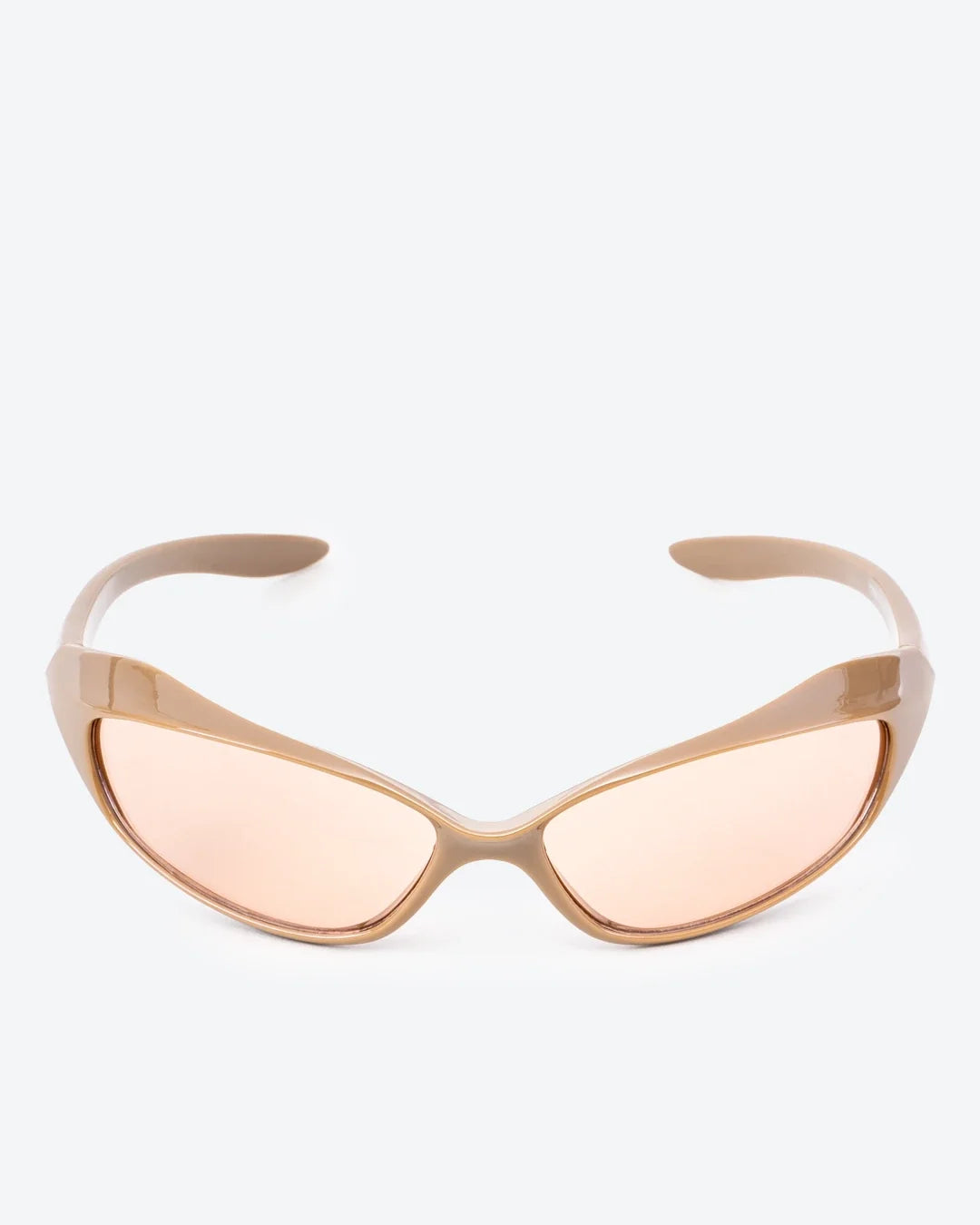 ZANE - Champagne Lenses, Brown Frame