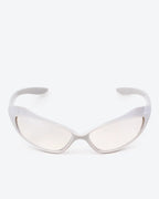 ZANE - Smoke Lenses, White Frame