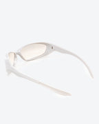 ZANE - Smoke Lenses, White Frame